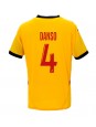 RC Lens Kevin Danso #4 Domaci Dres 2024-25 Kratak Rukavima